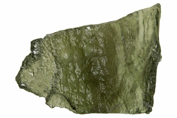 Green Moldavite Tektite ( g) - Czech Republic #337778